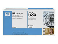 Cartucho negro de impresin HP LaserJet Q7553X